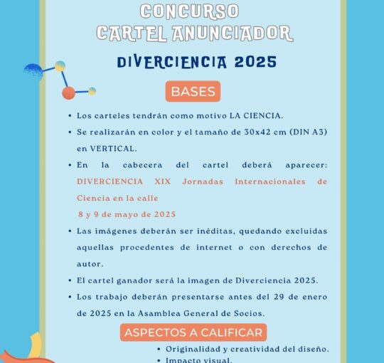 ¡Concurso de Carteles para la XIX Feria Diverciencia!